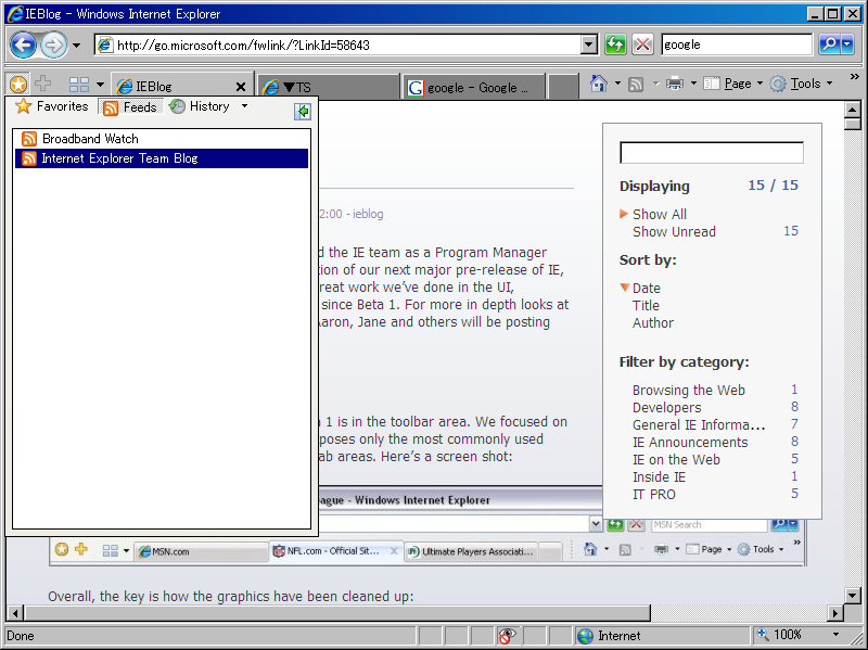 RSS Feeds